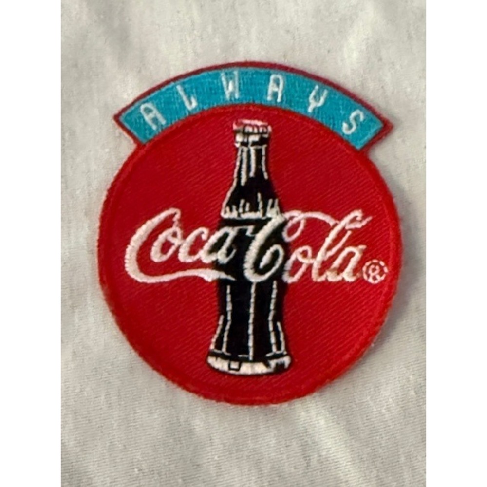 Coca-Cola Always Coke Bottle Patch Embroidered Iron On Collectible‎